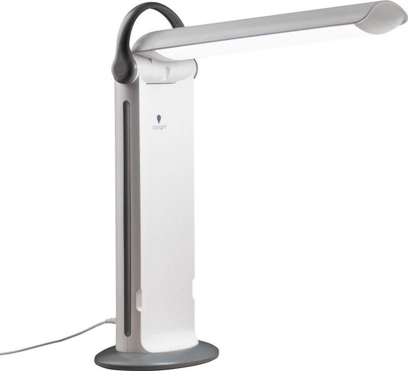 Daylight Twist 2 Bureaulamp dimbaar - Leeslamp met LED - Daglichtlamp - Dimbaar - Wit - Design *