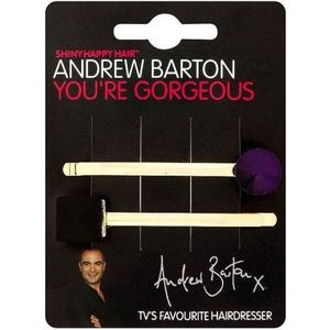 Andrew Barton're clip magnifici capelli con strass