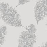 DUTCH WALLCOVERINGS DUTCH WALLCOVERINGS Behang Fawning Feather lichtgrijs