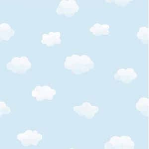 Holden Decor Cloudy Sky Blue 90991 behang