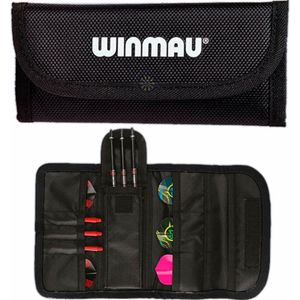 WINMAU - Tri-Fold Zwart Plus Dartkoffer