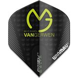 WINMAU - Prism Delta MVG Zwart dart vluchten - 1 set per pakket (3 dartvluchten in totaal)