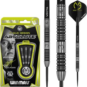 WINMAU - Michael van Gerwen MvG Absolute: Steeltip Tungsten Dartpijlen Professioneel - 23g