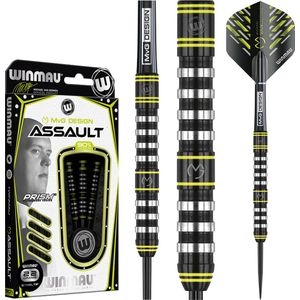 WINMAU - Michael Van Gerwen MVG Assault: Steeltip Tungsten Dartpijlen Professioneel - 22g