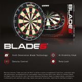 Dartbord WINMAU BLADE 6 Wedstrijd