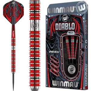 WINMAU - Diablo (Parallel): Steeltip Tungsten Dartpijlen Professioneel - 25g