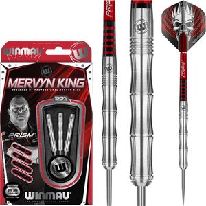 WINMAU - Mervyn King Signature Edition: Steeltip Tungsten Dartpijlen Professioneel - 22g