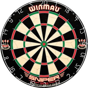 Winmau Sniper Dartset - dartbord en 6 dartpijlen