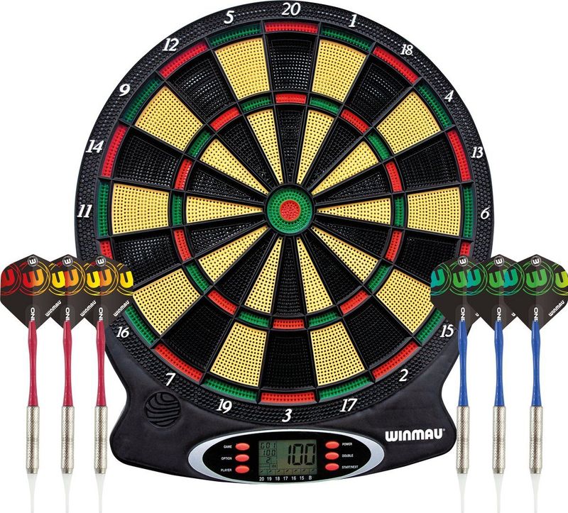 WINMAU - Ton Machine softip elektronisch dartbord met darts
