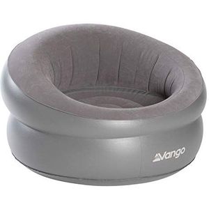 Vango Inflatable Donut Flocked Chair Campingstoel (grijs)