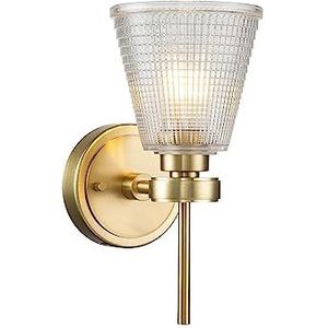 Elstead Lighting LED Badkamerarmatuur Gunnislake | 3W 3000K 300Lm 830 | IP44 | Brushed Brass