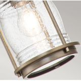 Kichler LED Buiten Pendelarmatuur Ashland Bay | 1X E27 Max 60W | IP44 | Dimbaar | Burnished Bronze