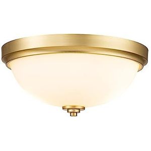 Feiss LED Badkamerarmatuur Malibu | 2X E27 Max 60W | IP44 | Dimbaar | Brushed Brass