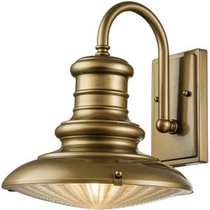 Feiss LED Wand Buitenlamp Redding Station | 1X E27 Max 60W | IP44 | Dimbaar | Painted Distressed Bronze