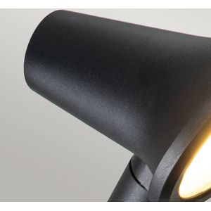 Elstead Lighting LED Wand Buitenlamp Selma | 16W 3000K 2240Lm 830 | Dimbaar | Black