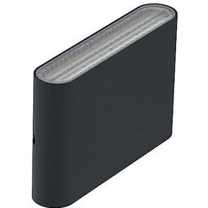 Elstead Lighting - Jens - Wandbuitenlamp - Zwart - Aluminium - 6W 680Lm