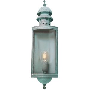 Elstead Lighting LED Wand Buitenlamp Downing Street | 1X E27 Max 60W | IP44 | Dimbaar | Verdigris