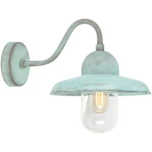 Elstead Lighting LED Wand Buitenlamp Somerton | 1X E27 Max 60W | IP44 | Dimbaar | Verdigris