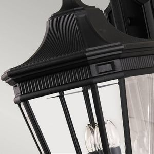 Feiss LED Wand Buitenlamp Cotswold Lane | 3X E14 Max 60W | IP44 | Dimbaar | Black