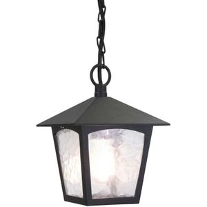 Elstead Lighting - York - Buiten Hanglamp - Black - Aluminium - Dimbaar