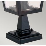 Elstead Lighting Mini LED Tuin Pilaar York | 1X E27 Max 60W | IP23 | Black