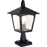 Elstead Lighting Mini LED Tuin Pilaar York | 1X E27 Max 60W | IP23 | Black