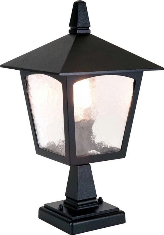 Elstead Lighting Mini LED Tuin Pilaar York | 1X E27 Max 60W | IP23 | Black