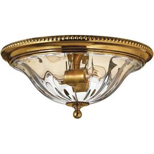 Hinkley - Plafondlamp CAMBRIDGE 2xE27/60W/230V gouden