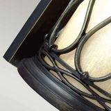 Feiss LED Wand Buitenlamp Wellfleet | 1X E27 Max 60W | IP44 | Dimbaar | Aged Bronze