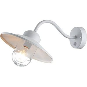 Elstead Lighting LED Wand Buitenlamp Klampenborg | 1X E27 Max 60W | IP44 | Dimbaar | White