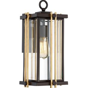 Quoizel LED Wand Buitenlamp Goldenrod | 1X E27 Max 60W | IP44 | Dimbaar | Western Bronze