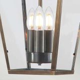 Elstead Lighting LED Buiten Pendelarmatuur Mansion House | 3X E14 Max 60W | IP44 | Dimbaar | Aged Brass