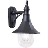Elstead Lighting LED Wand Buitenlamp Shannon | 1X E27 Max 60W | IP44 | Dimbaar | Black