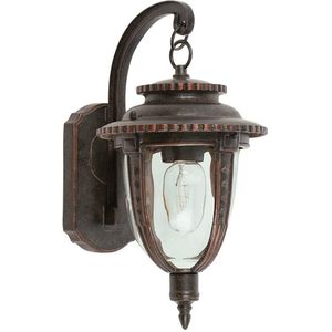 Elstead Lighting LED Wand Buitenlamp St Louis | 1X E27 Max 60W | IP44 | Dimbaar | Weathered Bronze