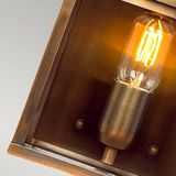 Elstead Lighting Wandleuchte Old Bailey 1xE27 Altmessing H:28cm...