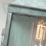 Elstead Lighting LED Wand Buitenlamp Lambeth Palace | 1X E27 Max 60W | IP44 | Dimbaar | Verdigris