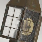 Hinkley LED Wand Buitenlamp Nantucket | 1X E27 Max 60W | IP44 | Dimbaar | Aged Brass