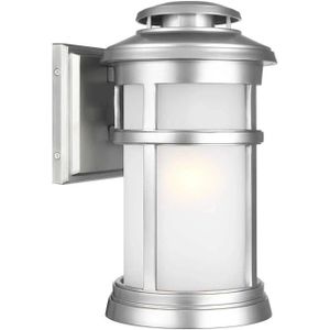Feiss LED Wand Buitenlamp Newport | 1X E27 Max 60W | IP44 | Dimbaar | Painted Brushed Steel