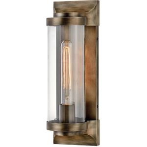 Hinkley LED Wand Buitenlamp Pearson | 1X E27 Max 60W | IP44 | Dimbaar | Burnished Bronze