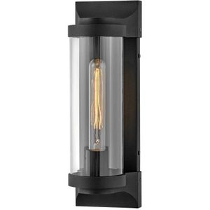 Hinkley LED Wand Buitenlamp Pearson | 1X E27 Max 60W | IP44 | Dimbaar | Textured Black