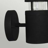 Elstead Lighting LED Wand Buitenlamp Hornbaek | 1X E27 Max 60W | IP44 | Dimbaar | Black