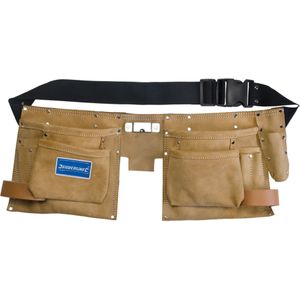 Silverline - Werkzeuggürtel mit Doppeltaschen 8 Fächer