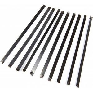 Silverline Junior ijzerzaagbladen - flexibel carbon staal - 150 mm - 10 stuks