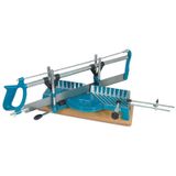 Silverline Verstekzaag - 55 cm - 14 TPI - Inclusief Klem en Lengtestop