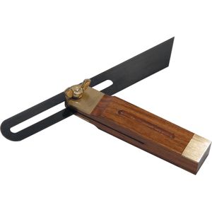 Silverline Zwaaihaak - Verstelbaar - Hardhouten Handvat - Stalen Blad - 190 mm