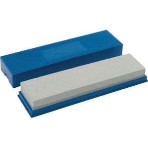 Silverline Dubbele slijpsteen - Fijn en medium korrel - 200 x 50 x 25 mm - Voor nat en droog gebruik