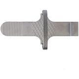 Silverline Deur- en gipsplaatvoet - lichtgewicht aluminium - 30 cm