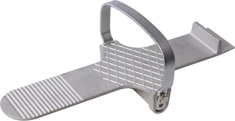 Silverline Deur- en gipsplaatvoet - lichtgewicht aluminium - 30 cm