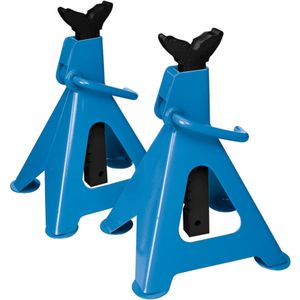 Silverline Assteunen - Heavy-Duty - 6 Ton - Set van 2 - Verstelbaar