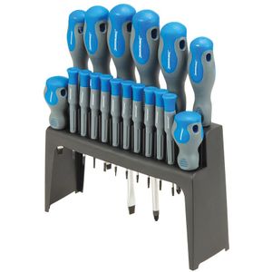 18-delige soft-grip schroevendraaier set